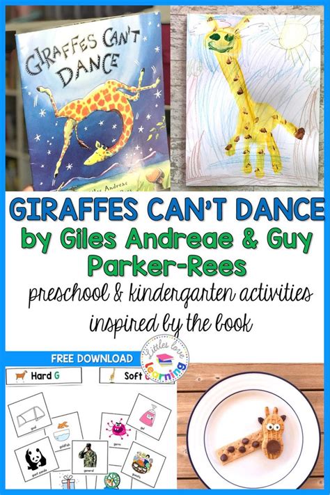 Giraffes Can T Dance Activities For Preschool And Kindergarten Giraffes Cant Dance Giraffes