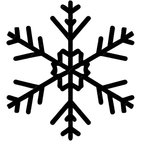 Premium Vector | Snowflake pictogram