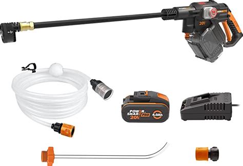 Worx Wg E Hydroshot Akku Hochdruckreiniger V Bar Max Druck