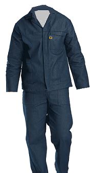 Denim 2 Piece 100 Cotton Conti Suit Overalls Taurus Workwear