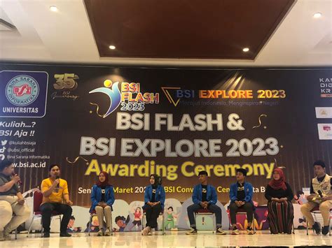 Awarding Ceremony Bsi Flash Bsi Explore Generasi Juara Dan