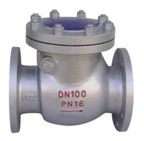 Pn Non Return Wcb Cast Steel Flange Swing Check Valve China Cast