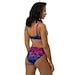 Bisexual Tie Dye Eco High Waisted Bikini Bi Pride Flag Etsy