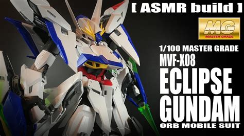 ASMR build MG 1 100 ECLIPSE GUNDAM MG 이클립스 건담 MG エクリプスガンダム YouTube