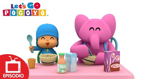 Let s Go Pocoyo El desayuno de Pocoyó S03E40 Dibujos animados