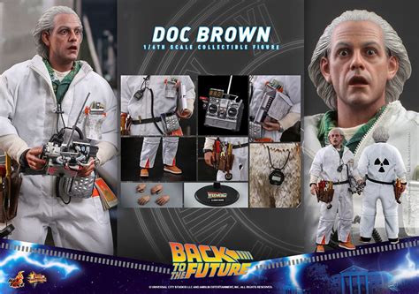 Doc Brown De Volta Para O Futuro MMS Hot Toys Prime Colecionismo Colecionando Clientes