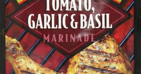 Mccormick Grill Mates Tomato Garlic And Basil Marinade 87 Oz Packets