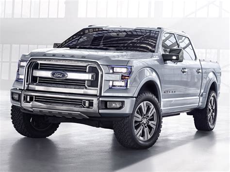 Ford Atlas Concept In Detroit Gives Glimpse Of 2015 F 150