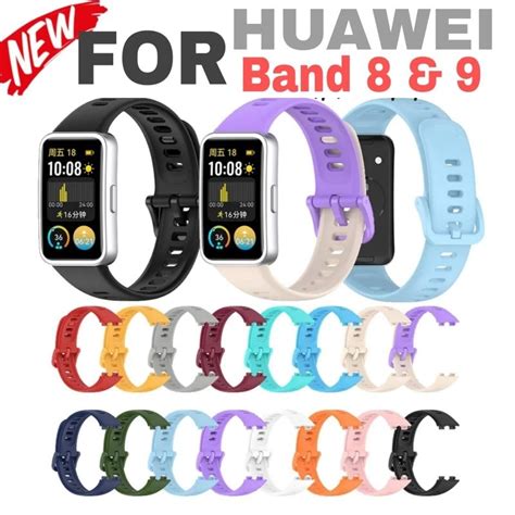 Jual Strap Huawei Band Polos Tali Huawei Band Silicone Polos Warna