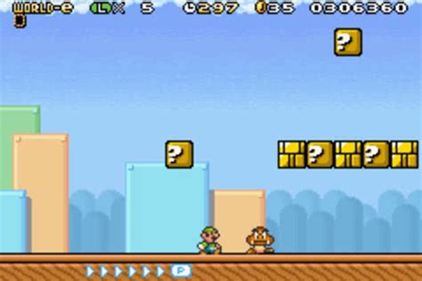 Super Mario Advance 4 Super Mario Bros 3 E Classic World 1 1 Screenshots And Videos Kotaku