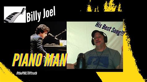 Billy Joel Piano Man First Time Music Reaction Video Youtube