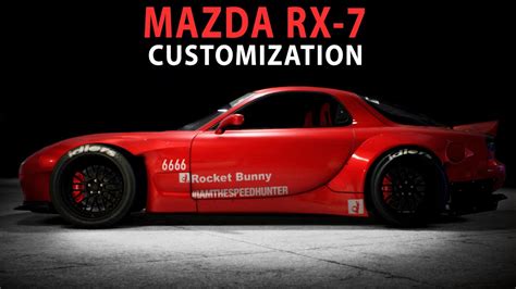 Nfs 2015 Mazda Rx 7 Rocket Bunny Speed Art Customization Youtube