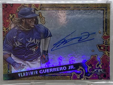 Yahoo Topps Fire Vladimir Guerrero Jr Scorchi