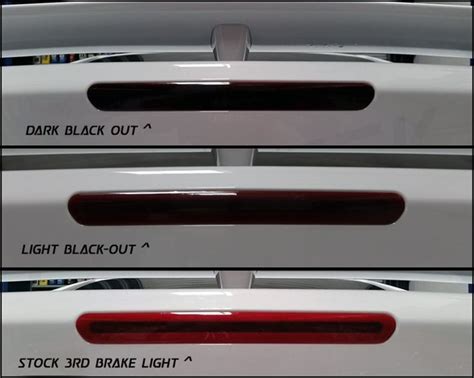 Phastek Combo Blackout Sidemarkers Rear Reflectors 3rd Brake Light