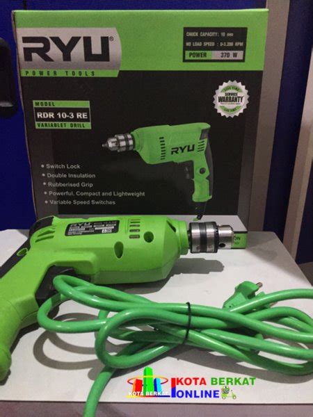 Jual MESIN BOR RYU RDR 10 3 RE ELECTRIC DRILL Di Lapak TB KOTA BERKAT