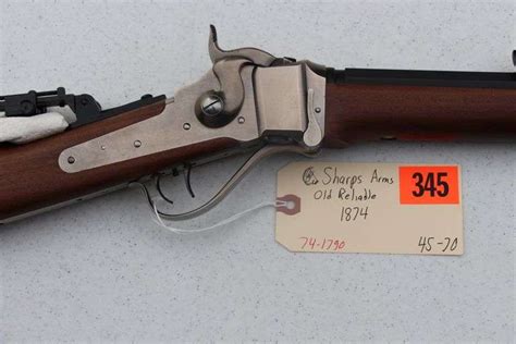 C Sharps Arms Old Reliable 1874 45 70 Gary Realty And Auction