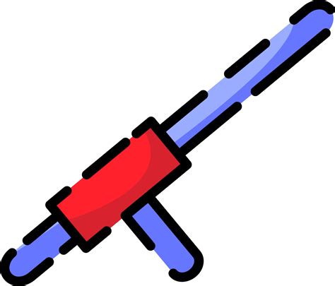 Police Stick Illustration Vector On A White Background 13866391