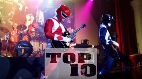 Top 10 Best Power Rangers Theme Songs Youtube