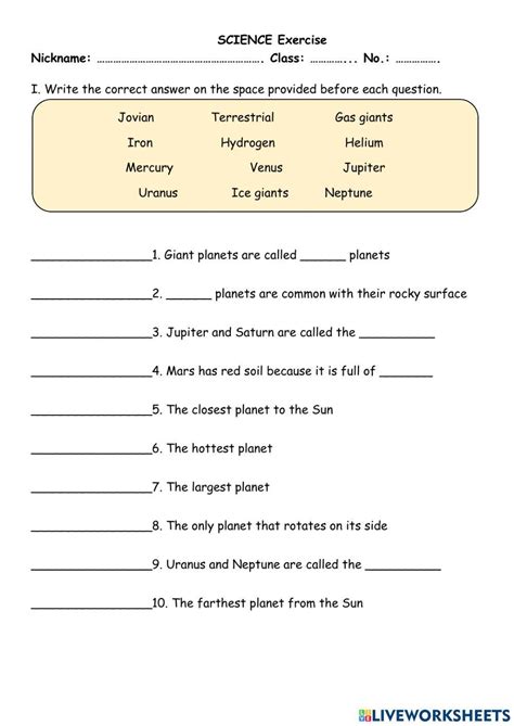 Science Worksheet 1 Grade 5 - Flipbook by Feroza Jhumka | FlipHTML5 ...