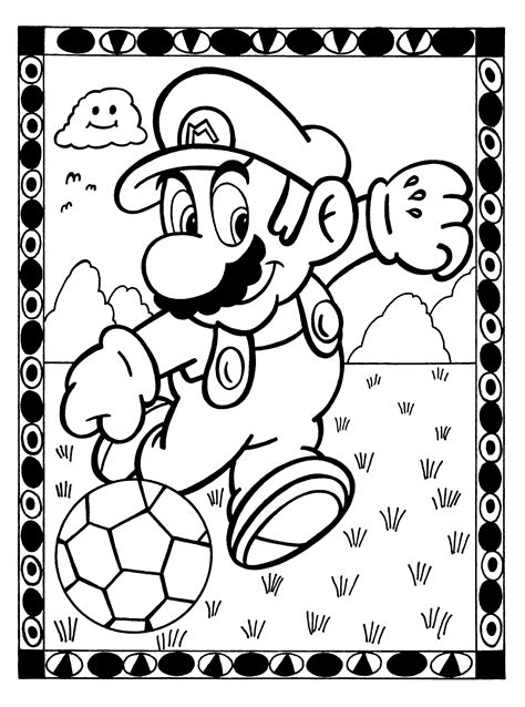 Dibujo De Mario Bros Para Imprimir Y Colorear Disfruta Con Las Images