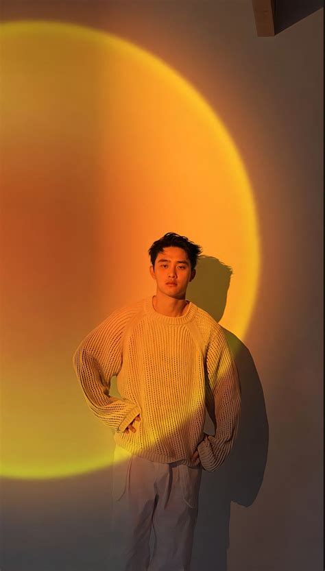 D O Kyungsoo Pose Pemotretan Fotografi Konseptual Ide Foto Instagram