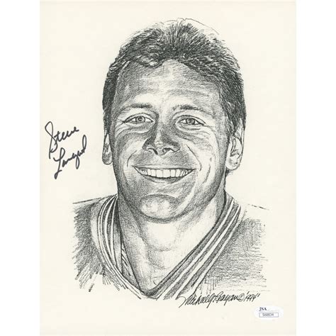 Steve Largent Signed 8 5x11 Lithograph JSA COA Pristine Auction