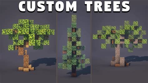 10 Best Custom Tree Design Ideas In Minecraft Tbm Thebestmods