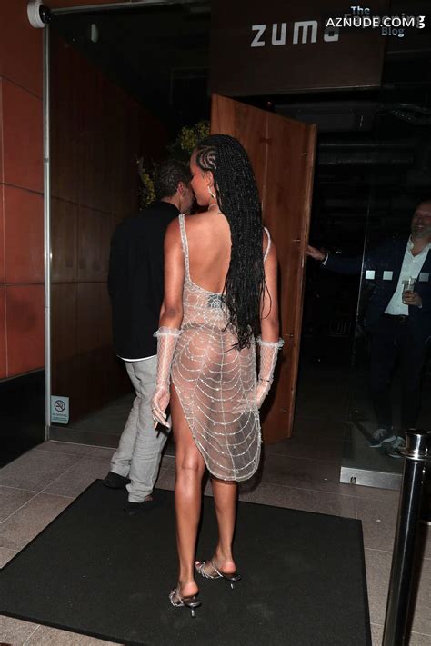 Yasmin Finney Stuns With Nude Look At London Restaurant Aznude