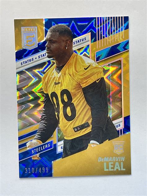 Panini Donruss Elite Rookies Status Explosion Demarvin Leal