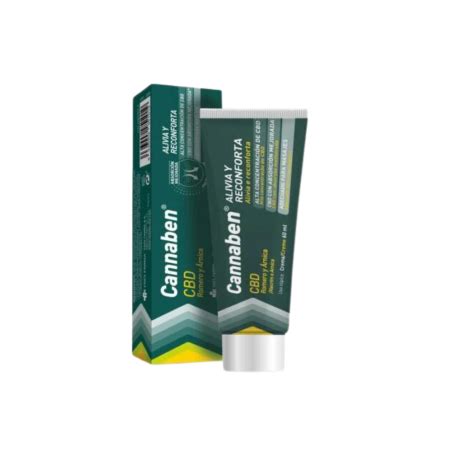 Cannaben CBD Crema Romero y Árnica 60 ml Mi Farmacia Favorita