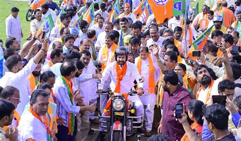 Telangana BJP holds pre-Liberation Day bike rally-Telangana Today