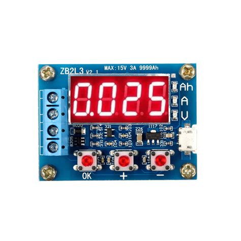 ZB2L3 18650 Li Ion Lithium Battery Capacity Tester RoboticsDNA