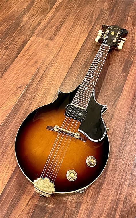 Gibson Em 200 Florentine Electric Mandolin 1959 In Excellent Reverb