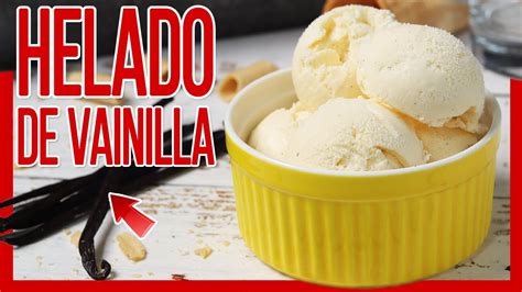 Cómo Hacer HELADO DE VAINILLA CASERO 100 ARTESANAL con Heladera