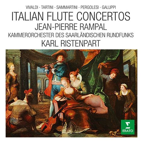 Italian Flute Concertos Vivaldi Tartini Sammartini Pergolesi