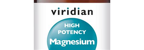 High Potency Magnesium 300 Mg 120 Plantaardige Capsules Viridian Thuisdrogist Nl Thuisdrogist