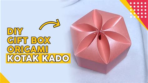 Diy Gift Box Cara Membuat Kotak Kado Sendiri Dari Kertas Mudah Dan