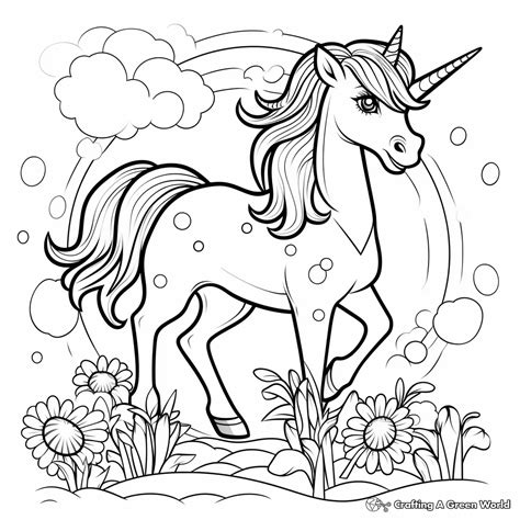 Free Unicorn Coloring Pages Printable Unicorn Coloring, 40% OFF