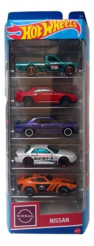 Carros Hot Wheels Nissan Set De 5 Piezas MercadoLibre