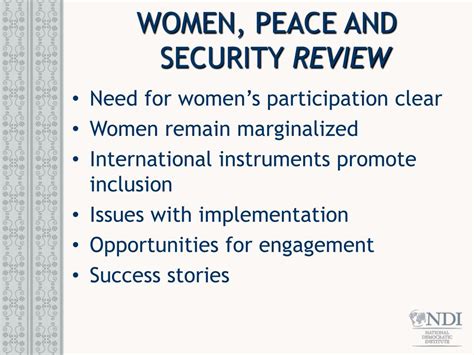 Ppt Women Peace And Security Gender Women And Politics Powerpoint