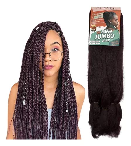 Cabelo Jumbo Jumbão Cherey Tranças Box Braids 405 Gramas Parcelamento