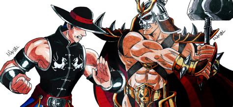 Shao Kahn Vs Kung Lao by MikeES on DeviantArt