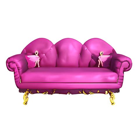 Pink Luxury Couch · Creative Fabrica