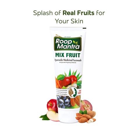 Buy Roop Mantra Mix Fruit Face Wash 115ml Pack Of 5 115ml Online At