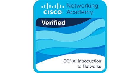 CCNA Introduction To Networks Credly