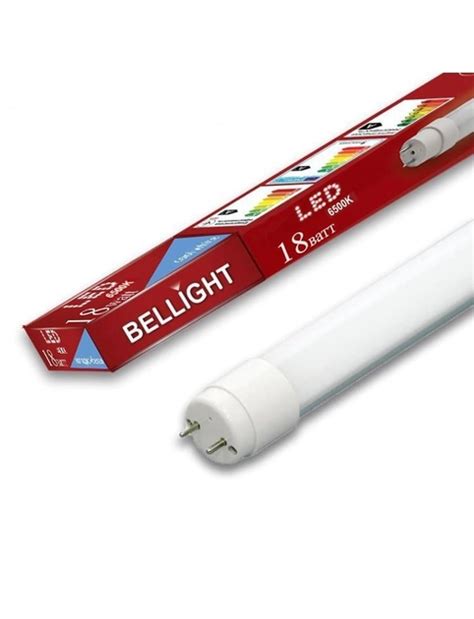 Светодиодная лампа линейная LED T8 - 18W 6500K двухстороннее ...
