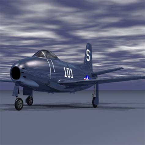 3d model fj1 jet fighter