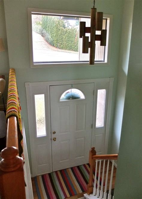 Add A Big Window For Light Home Interior Design Double Door Entryway