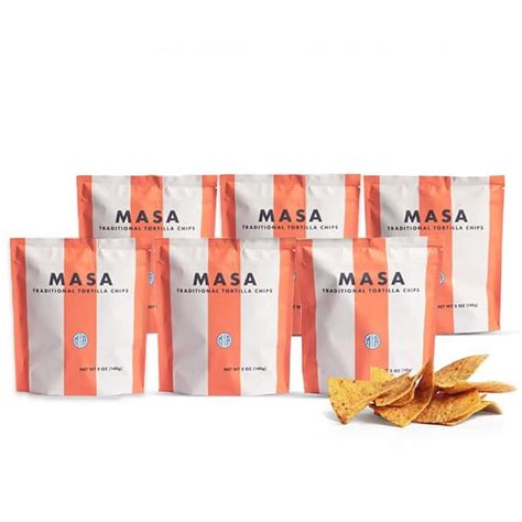 Masa Chips Tortilla Chips Snack Pack Seed Oil Free Naturally Grown