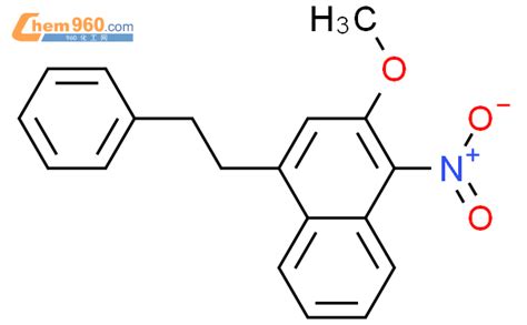 69745 41 1naphthalene 2 Methoxy 1 Nitro 4 2 Phenylethyl 化学式、结构式、分子式